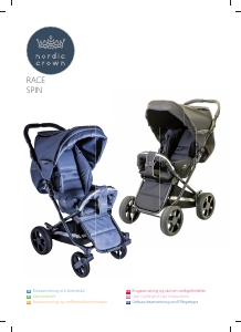 Manual Nordic Crown Spin Stroller