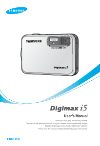 Handleiding Samsung Digimax i5S Digitale camera