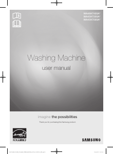 Manual Samsung WA45H7200AP/A2 Washing Machine