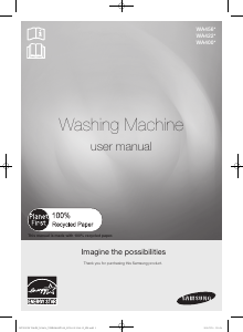 Manual Samsung WA456DRHDSP/AA Washing Machine