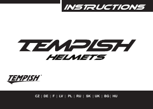 Manual Tempish Hybrid Bicycle Helmet