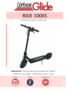 Εγχειρίδιο UrbanGlide Ride 100XS Ηλεκτρικό στεπ