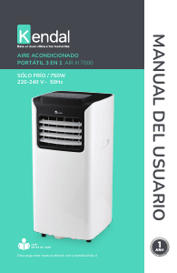 Manual de uso Kendal AIR III 7000 Aire acondicionado