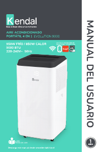 Manual de uso Kendal Evolution 9000 Aire acondicionado