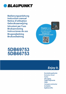 Handleiding Blaupunkt 5DB 66753 Afzuigkap