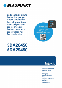 Manual de uso Blaupunkt 5DA 29450 Campana extractora