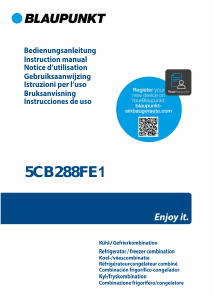 Manual Blaupunkt 5CB 288FE1 Fridge-Freezer