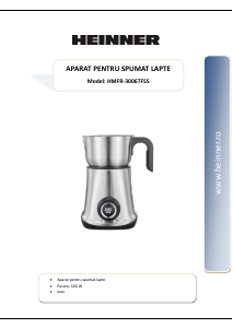 Manual Heinner HMFR-3006TFSS Aparat pentru spuma de lapte