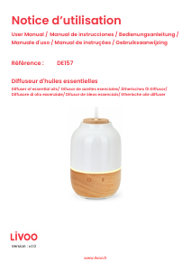 Manuale Livoo DE157 Diffusore di aromi