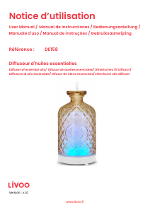 Manual Livoo DE158 Aroma Diffuser