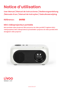 Mode d’emploi Livoo DV153 Projecteur