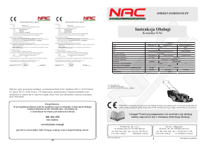 Instrukcja NAC AL480VHBS675 Kosiarka