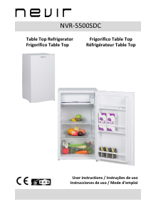 Manual de uso Nevir NVR-5500SDC Refrigerador