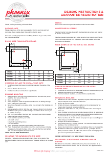 Manuale Phoenix DS2504F Casseforte