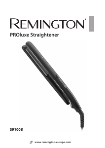 Manuale Remington S9100B PROluxe Piastra per capelli