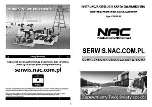 Instrukcja NAC CDB12-SF Wiertarko-wkrętarka
