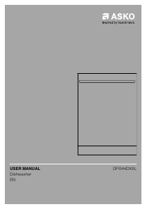 Manual Asko DFI544DXXL Dishwasher