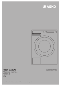 Manual Asko W6098XS3 Washing Machine