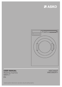 Manual Asko WMC6863PW1 Washing Machine