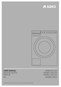 Manual Asko W2086CW3 Washing Machine
