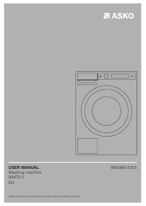 Manual Asko W6098XW3 Washing Machine