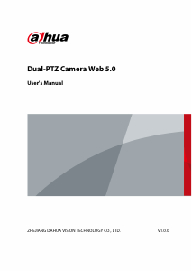 Manual Dahua SDT7C424-4F-ZBZJ-APV-0400 IP Camera