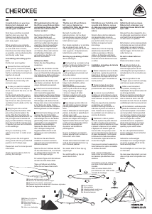 Bedienungsanleitung Robens Cherokee Zelt