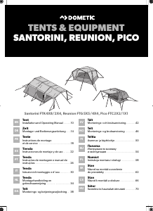 Manual de uso Dometic FTG 4X4 Reunion Carpa de campaña