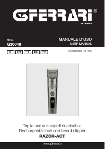 Manual G3 Ferrari 30049 Razor-Act Hair Clipper