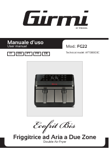 Manuale Girmi FG2200 Friggitrice