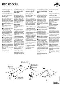 Handleiding Robens Red Rock UL Tent