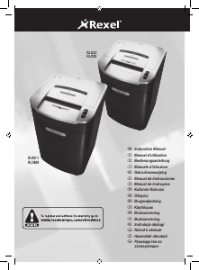 Manual Rexel Mercury RLM11 Paper Shredder