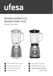 Mode d’emploi Ufesa BS4960 Pearl Plus Blender