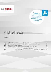 Manual Bosch KGN86AI32U Fridge-Freezer