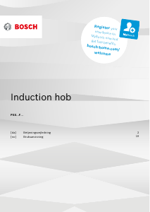 Bruksanvisning Bosch PXX645FC1MB Kokeplate