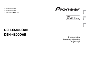 Käyttöohje Pioneer DEH-4800DAB Autoradio