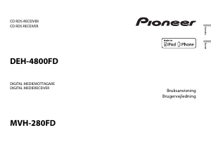 Brugsanvisning Pioneer DEH-4800FD Bilradio