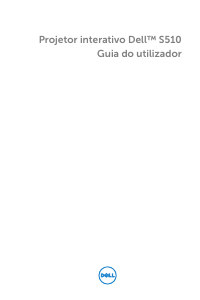 Manual Dell S510 Projetor