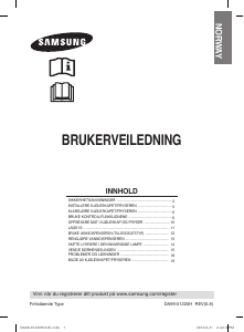 Brugsanvisning Samsung RL38SBSW Køle-fryseskab