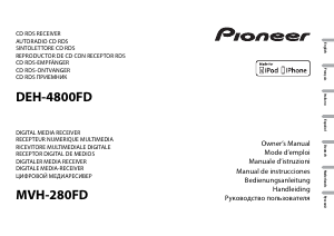 Manual de uso Pioneer MVH-280FD Radio para coche