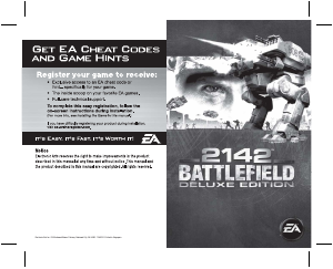 Handleiding PC Battlefield 2142 (Deluxe Edition)