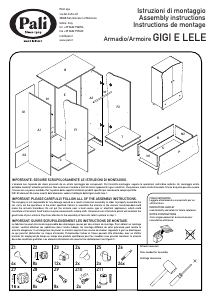 Manual Pali Gigi e Lele Wardrobe