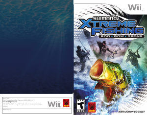 Manual Nintendo Wii Shimano Xtreme Fishing