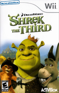 Handleiding Nintendo Wii Shrek the Third