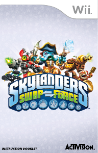 Manual Nintendo Wii Skylanders - Swap Force