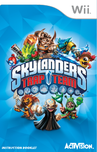 Manual Nintendo Wii Skylanders - Tram Team