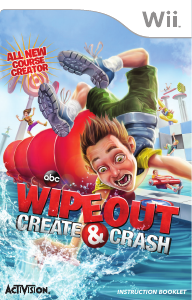 Manual Nintendo Wii Wipeout - Create and Crash