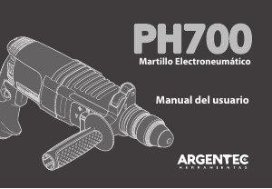Manual de uso Argentec PH700 Taladradora de percusión