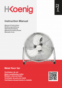Manuale H.Koenig JOE32 Ventilatore