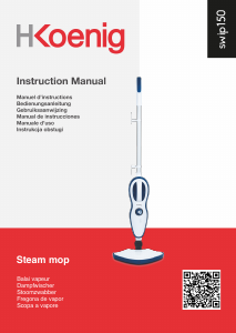 Manual de uso H.Koenig SWIP150 Limpiador de vapor